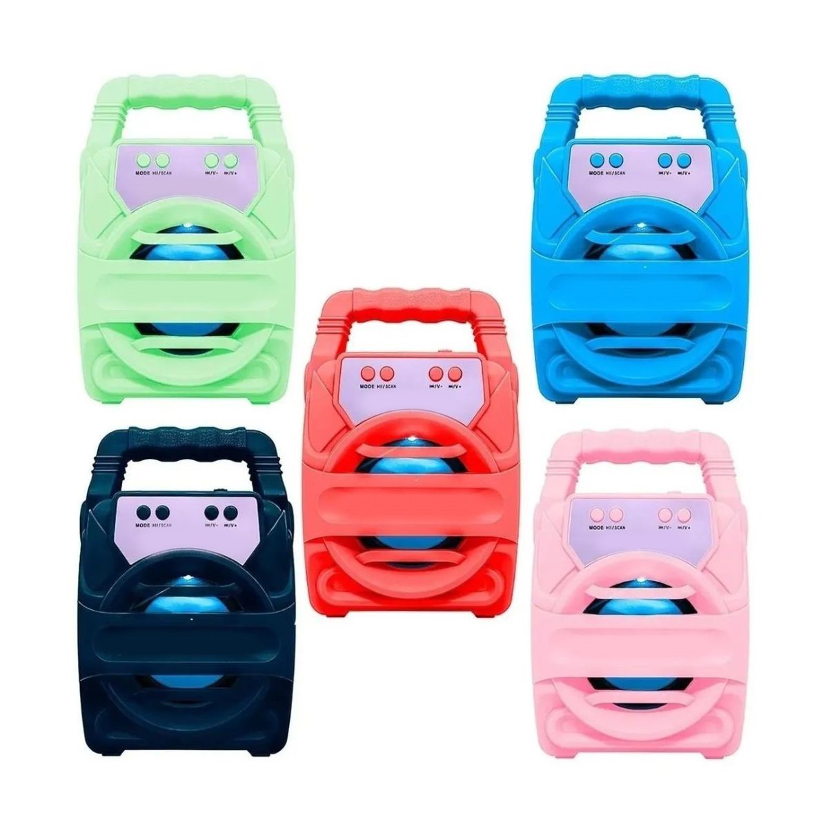 Parlante Bluetooth Ms-2634 Luz Led 6W