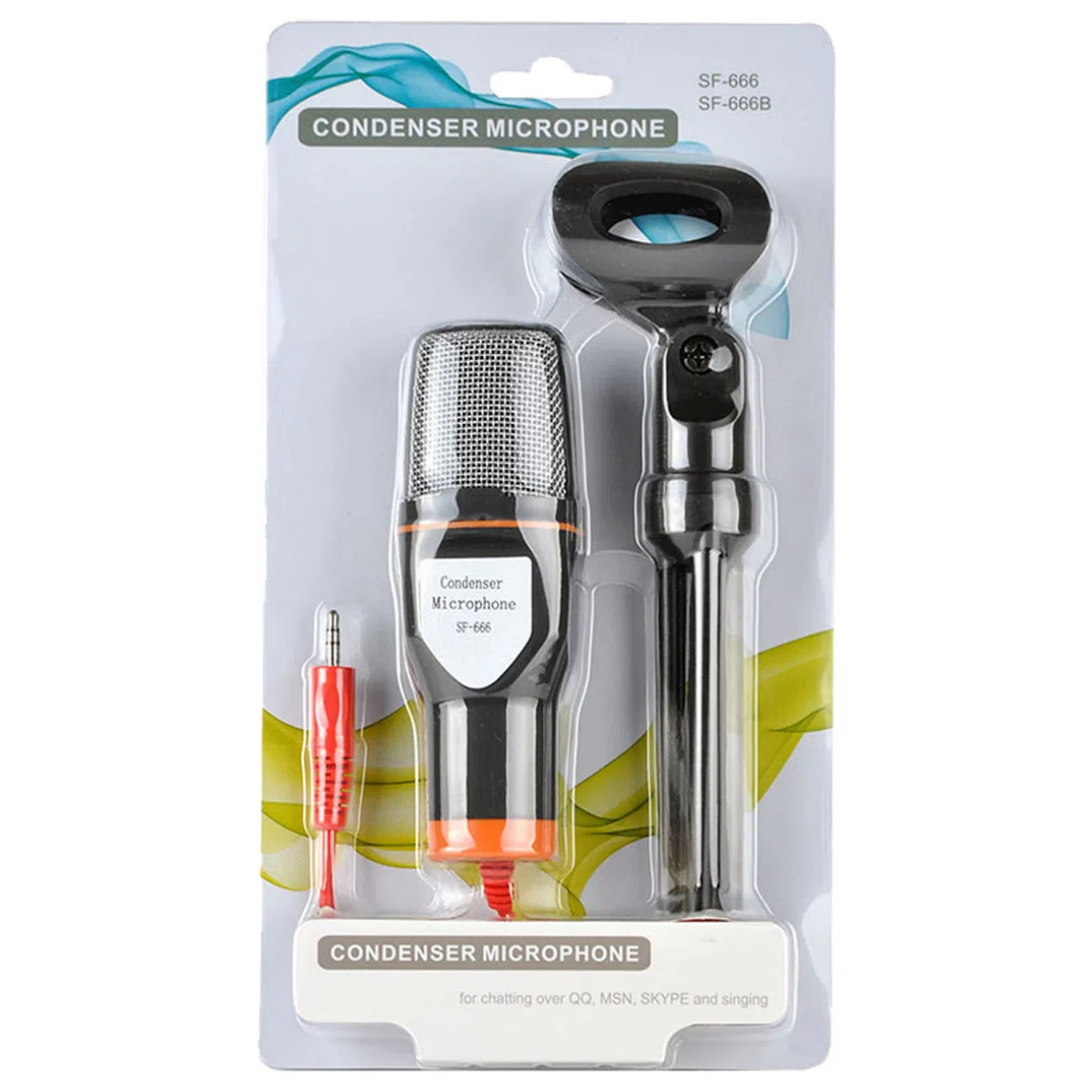 Microfono de Condensador SF-666 con Tripode