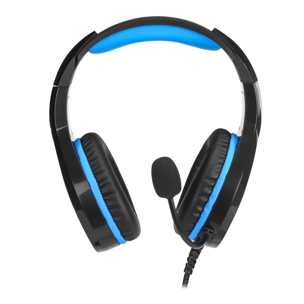 Auriculares Gamer Cable Vincha DHE-8010 Negro y Azul HP