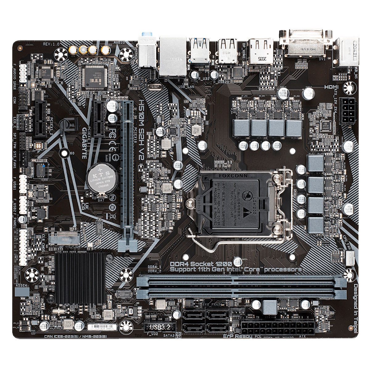 Mother H510M S2H V2 S1200 DDR4 Gigabyte