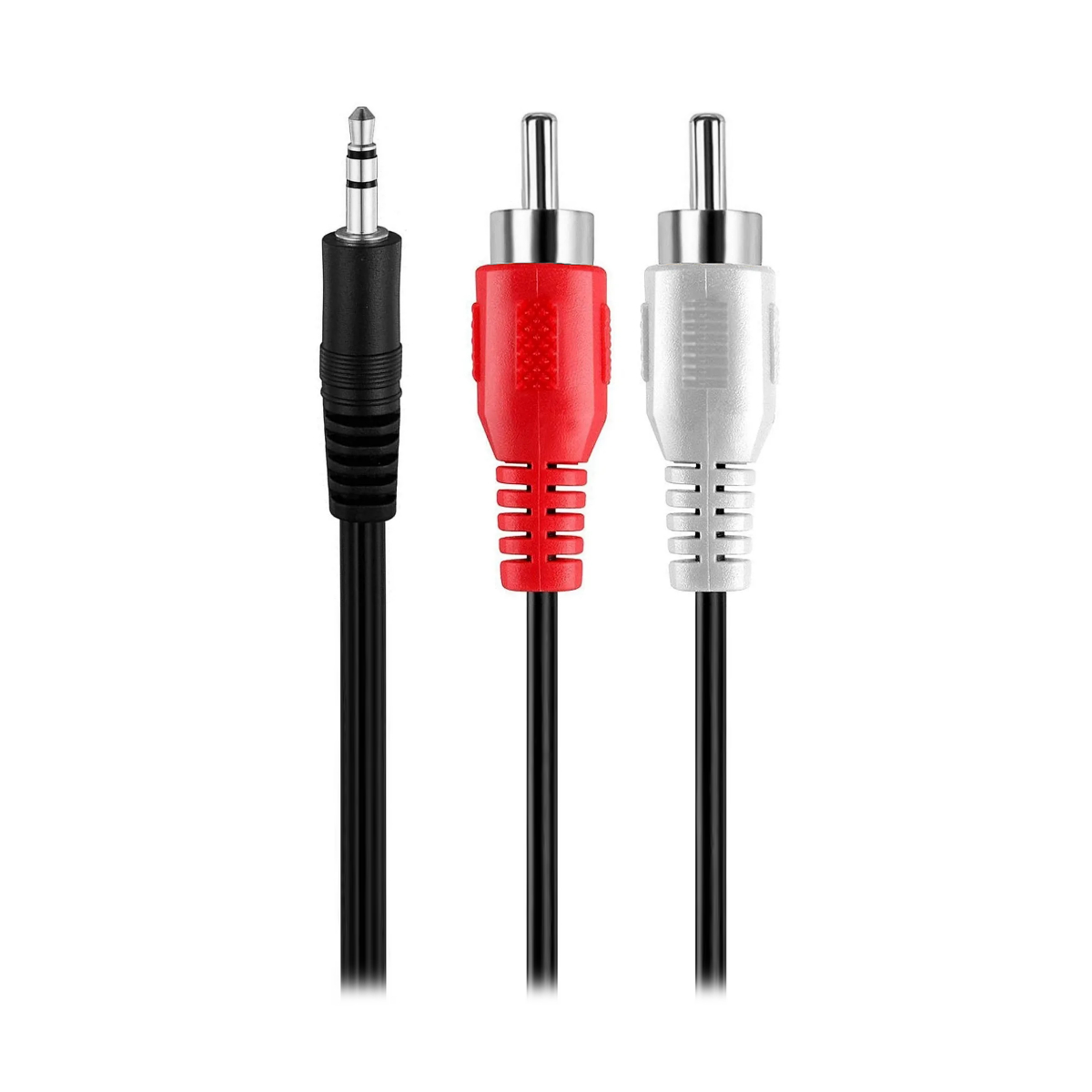 Cable Audio Auxiliar Plug 3.5mm a 2 RCA 1.8m Noga