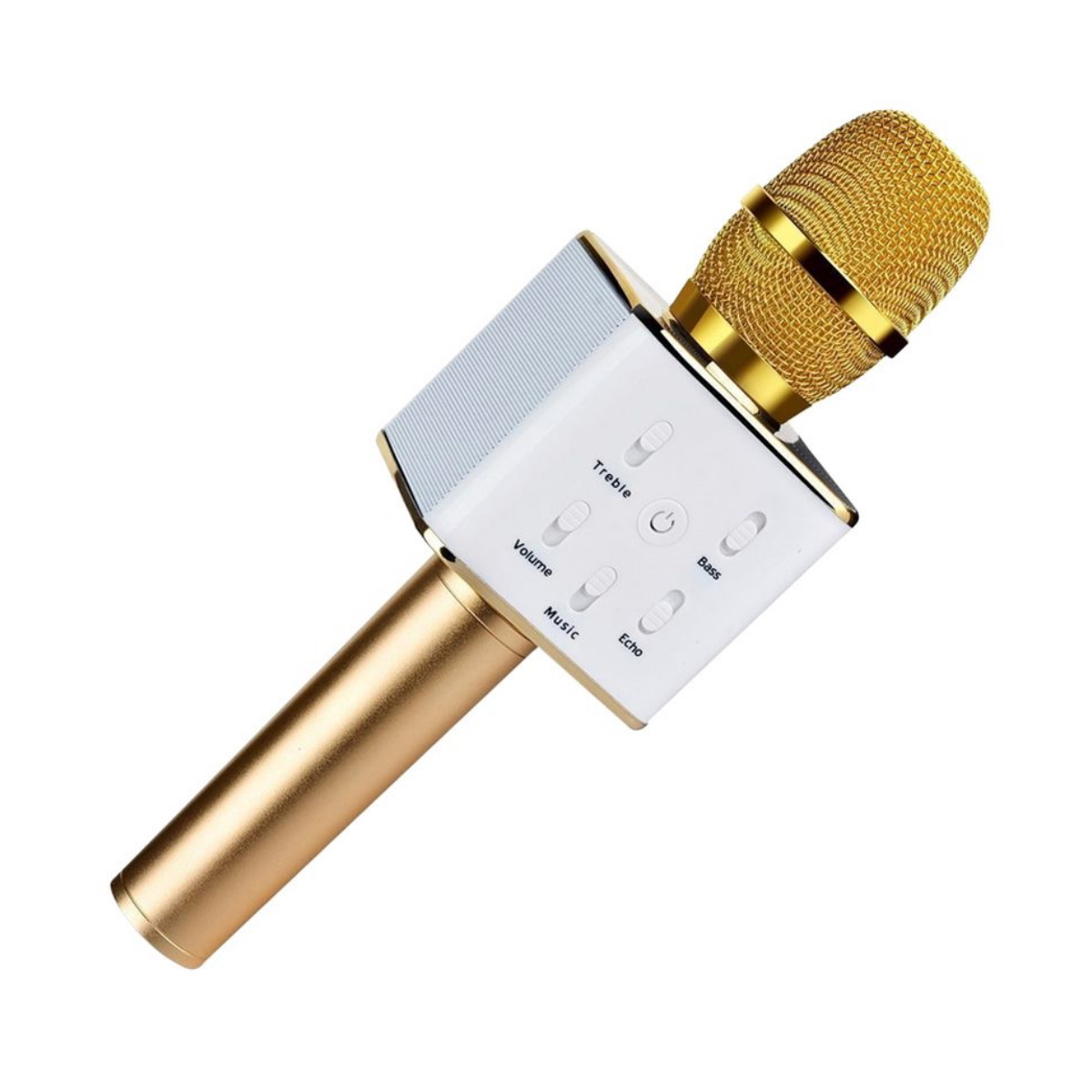 Microfono Bluetooth Karaoke Parlante Dorado Soul