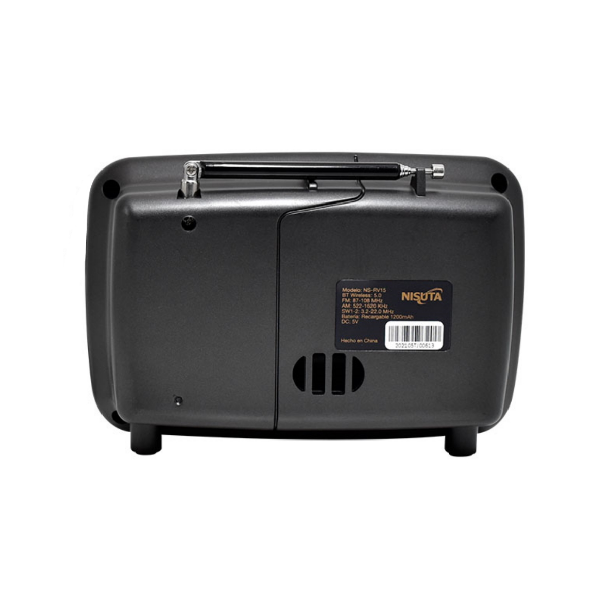 Parlante Bluetooth Radio Vintage Ns-RV15 Nisuta