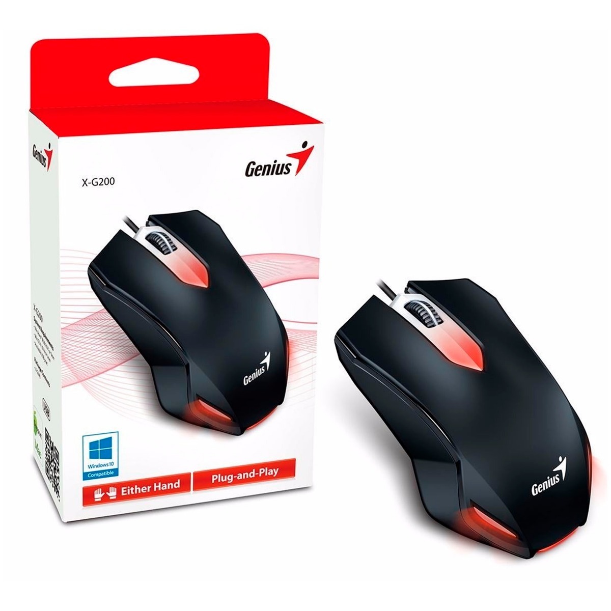 Mouse Gamer  X-G200 1000 DPI Genius