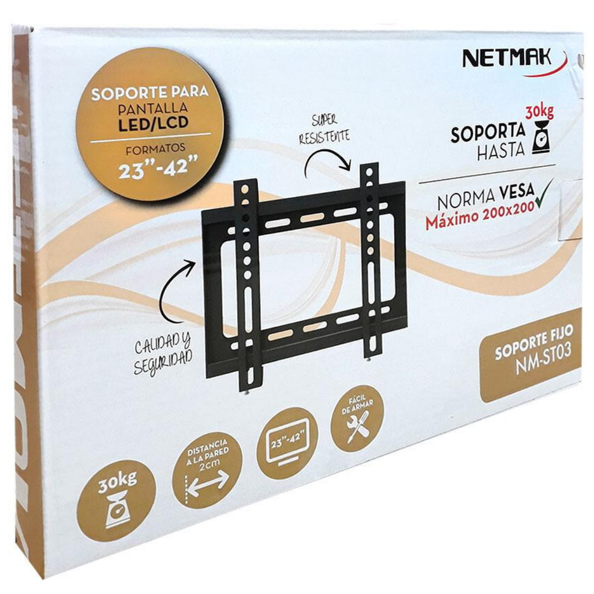Soporte Fijo TV 23