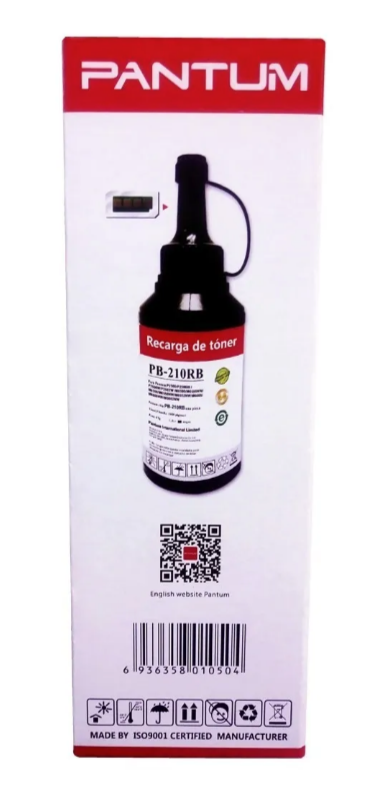 Pote de Recarga Pantum PB-210RB