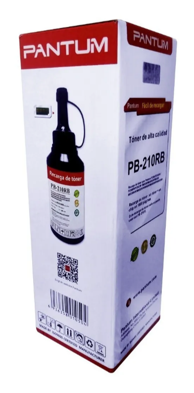 Pote de Recarga Pantum PB-210RB