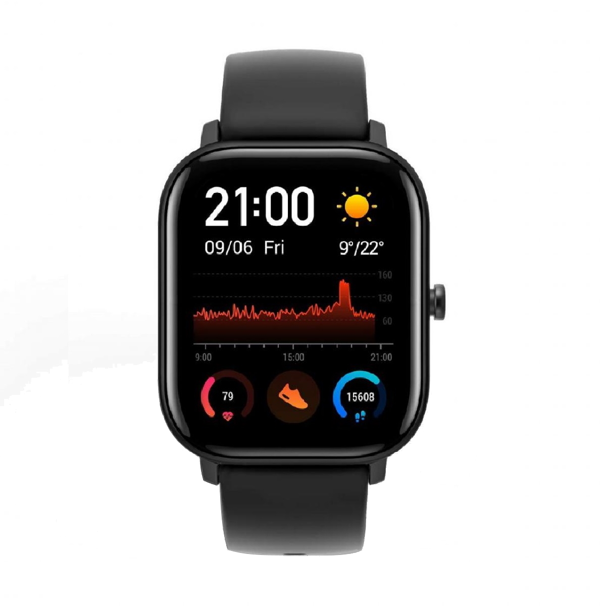 SmartWatch GTS Obsidian Black Amazfit