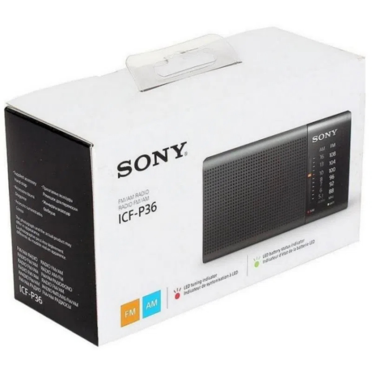 Radio Portatil Icf-p36 Sony