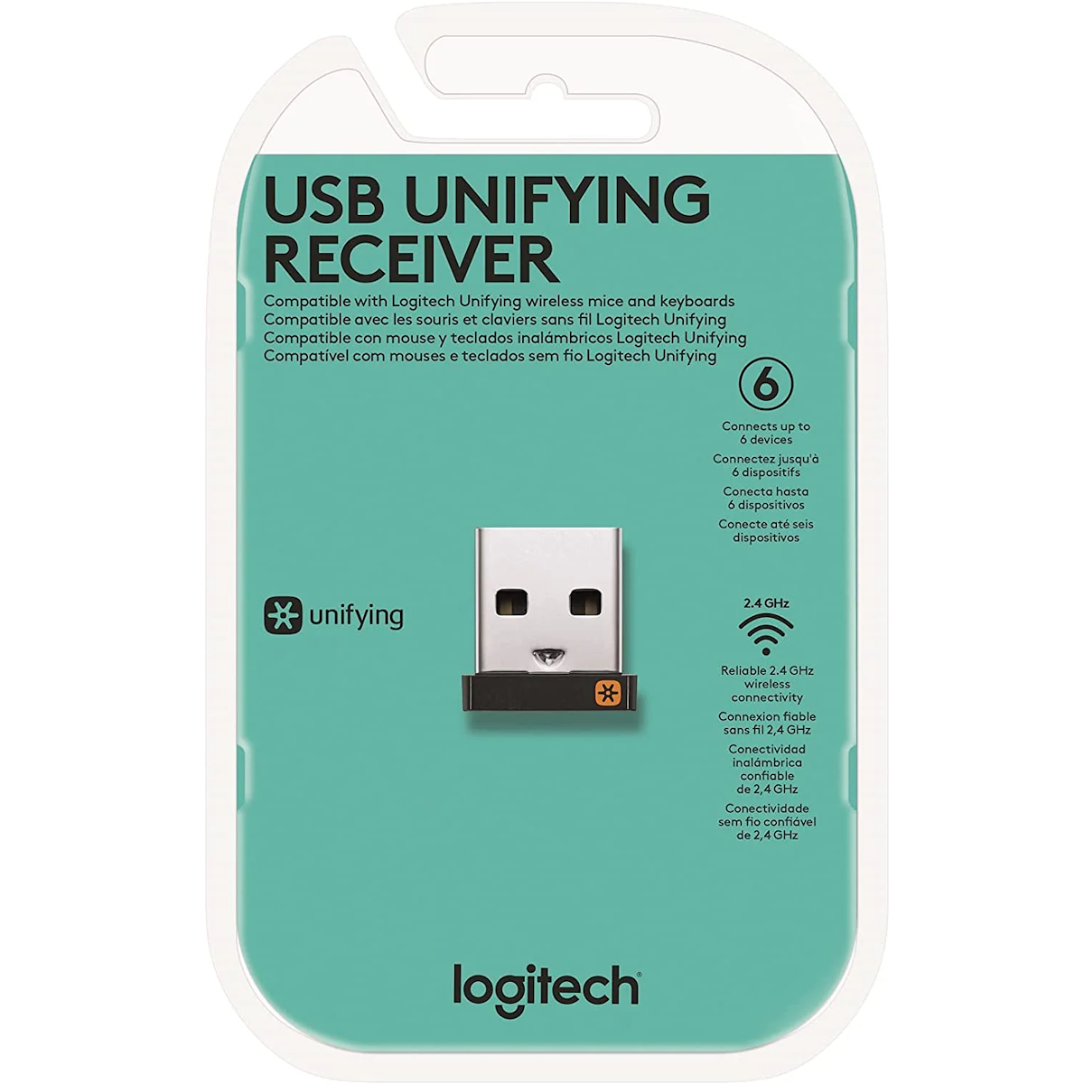 Receptor Unifying Teclado Mouse Logitech