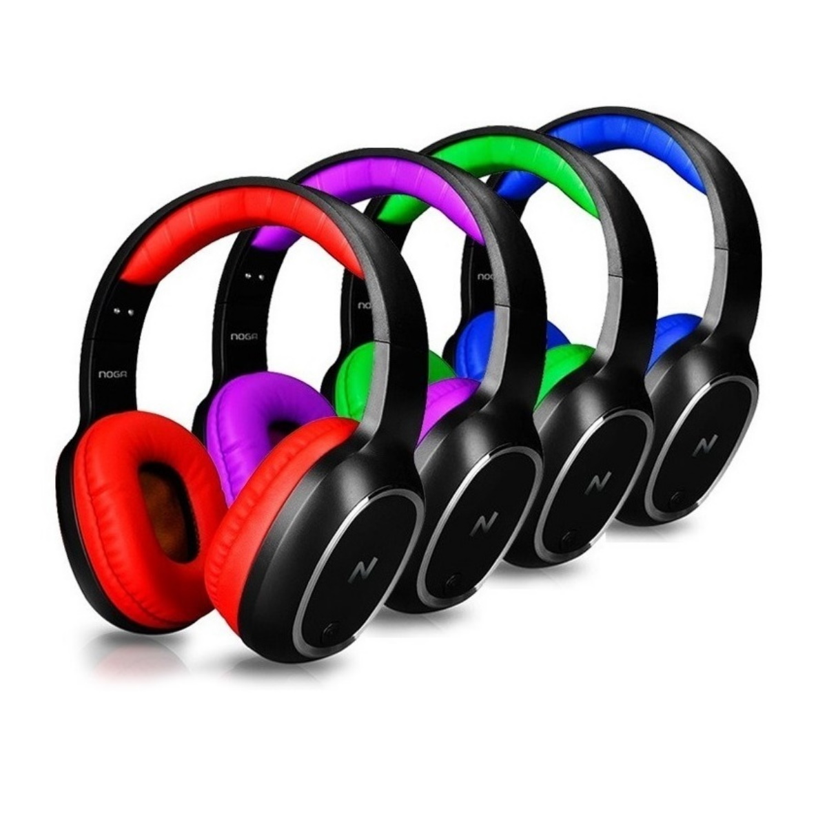 Auriculares Bluetooth Vincha Aris NG-BT469R Rojo Noga