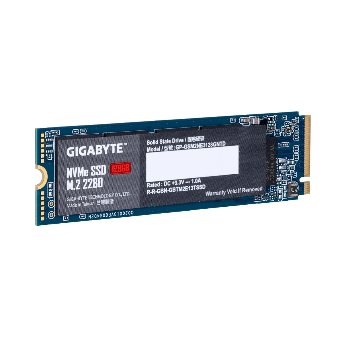 Disco Solido SSD M.2 128GB NVME Gigabyte