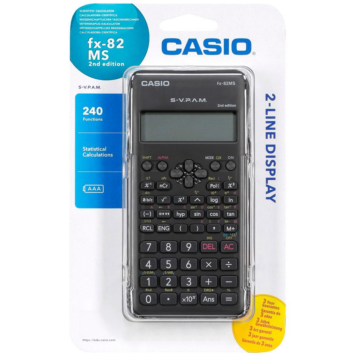 Calculadora FX 82MS Casio