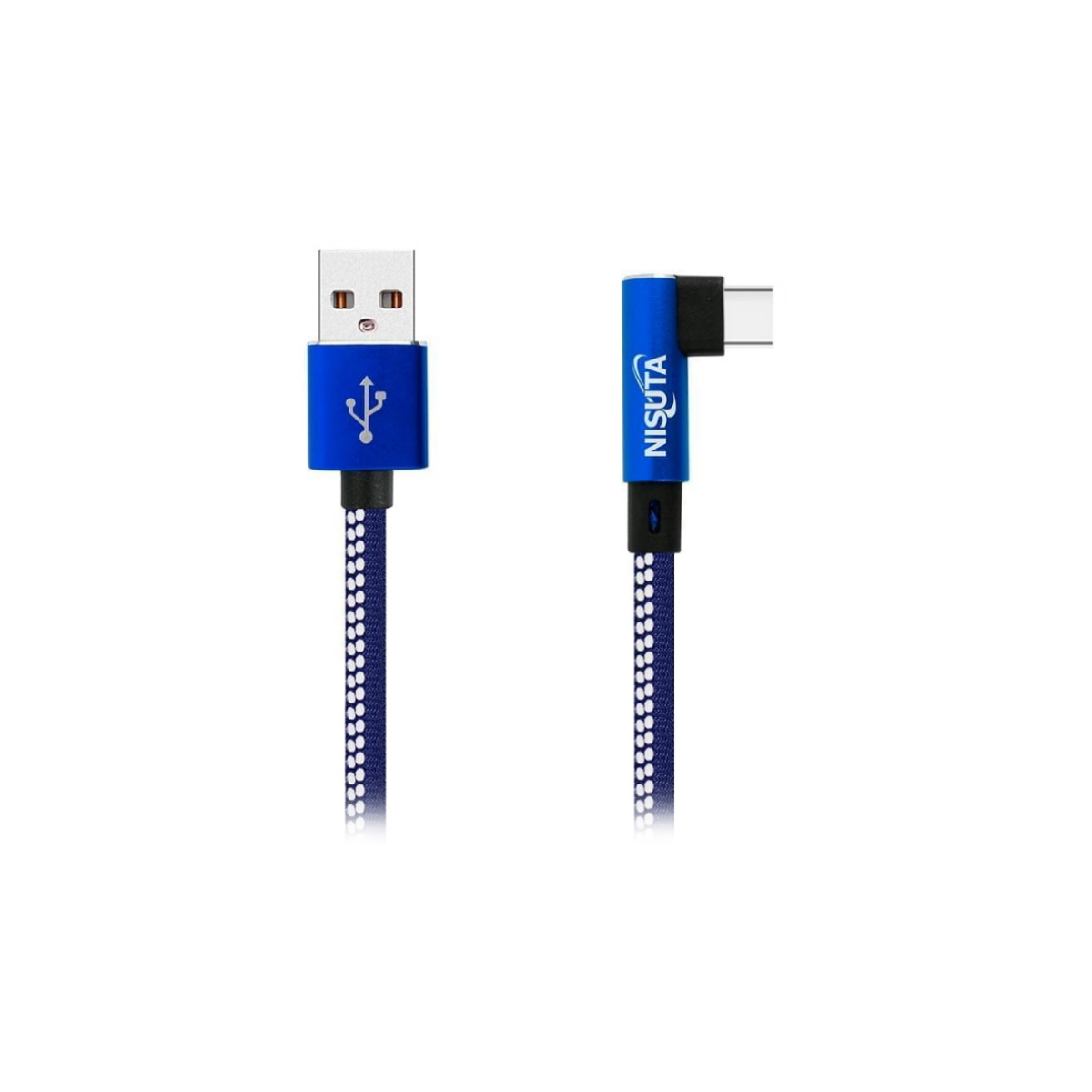 Cable USB C a USB 1m 90 Grados Nisuta