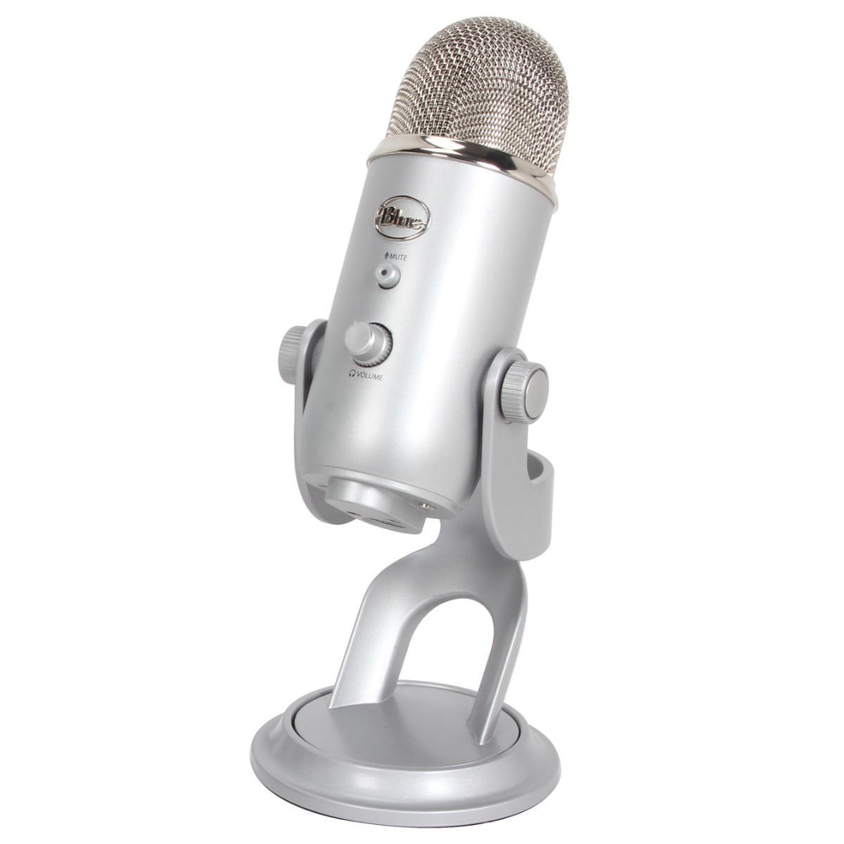 Microfono Pc Yeti Silver Logitech