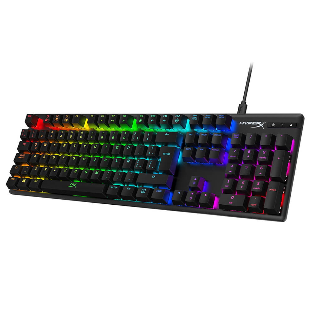 Teclado Mecanico Gamer Alloy Origins Red Hyperx