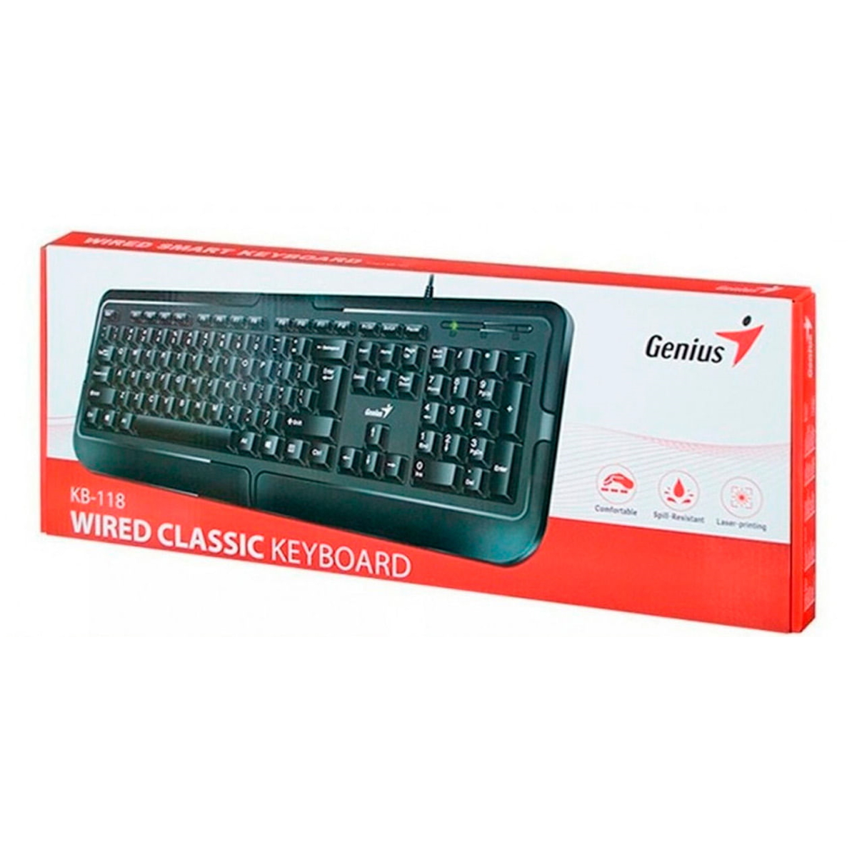 Teclado USB KB-118 Genius