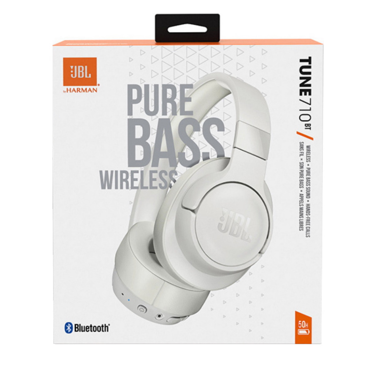 Auriculares Bluetooth Vincha Tune 710 Blanco Jbl