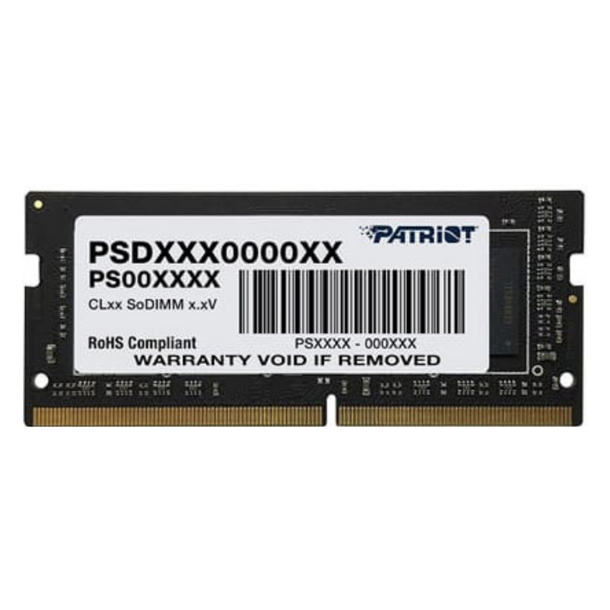 Memoria Ram Notebook Sodimm DDR4 4Gb 2666Mhz Patriot