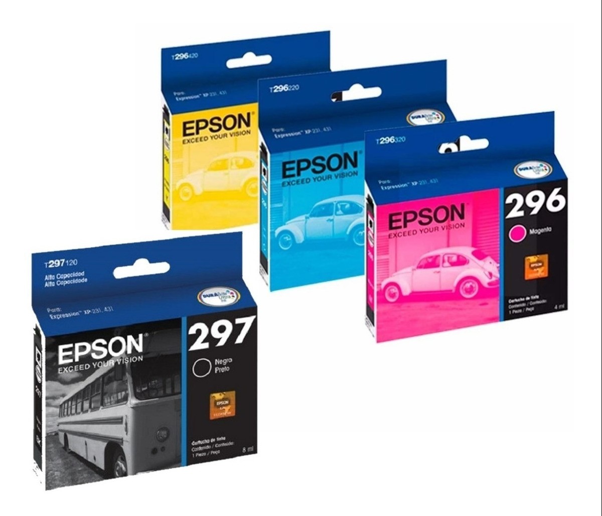 Cartucho Epson T297120 Negro Original