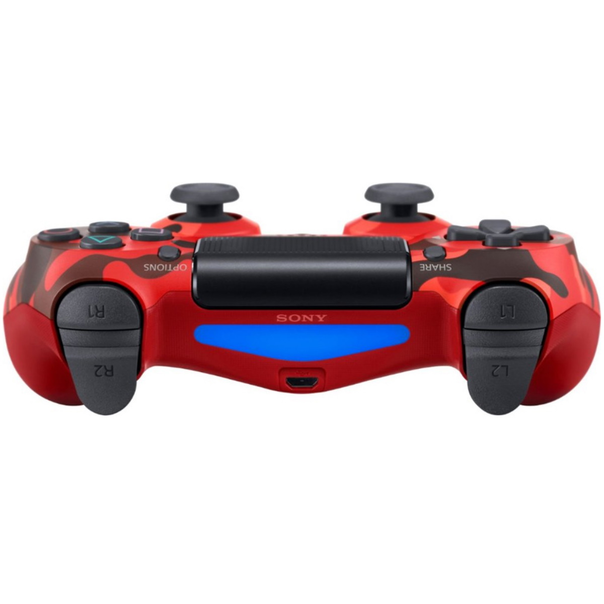 Joystick PS4 Original Camuflado Rojo Sony