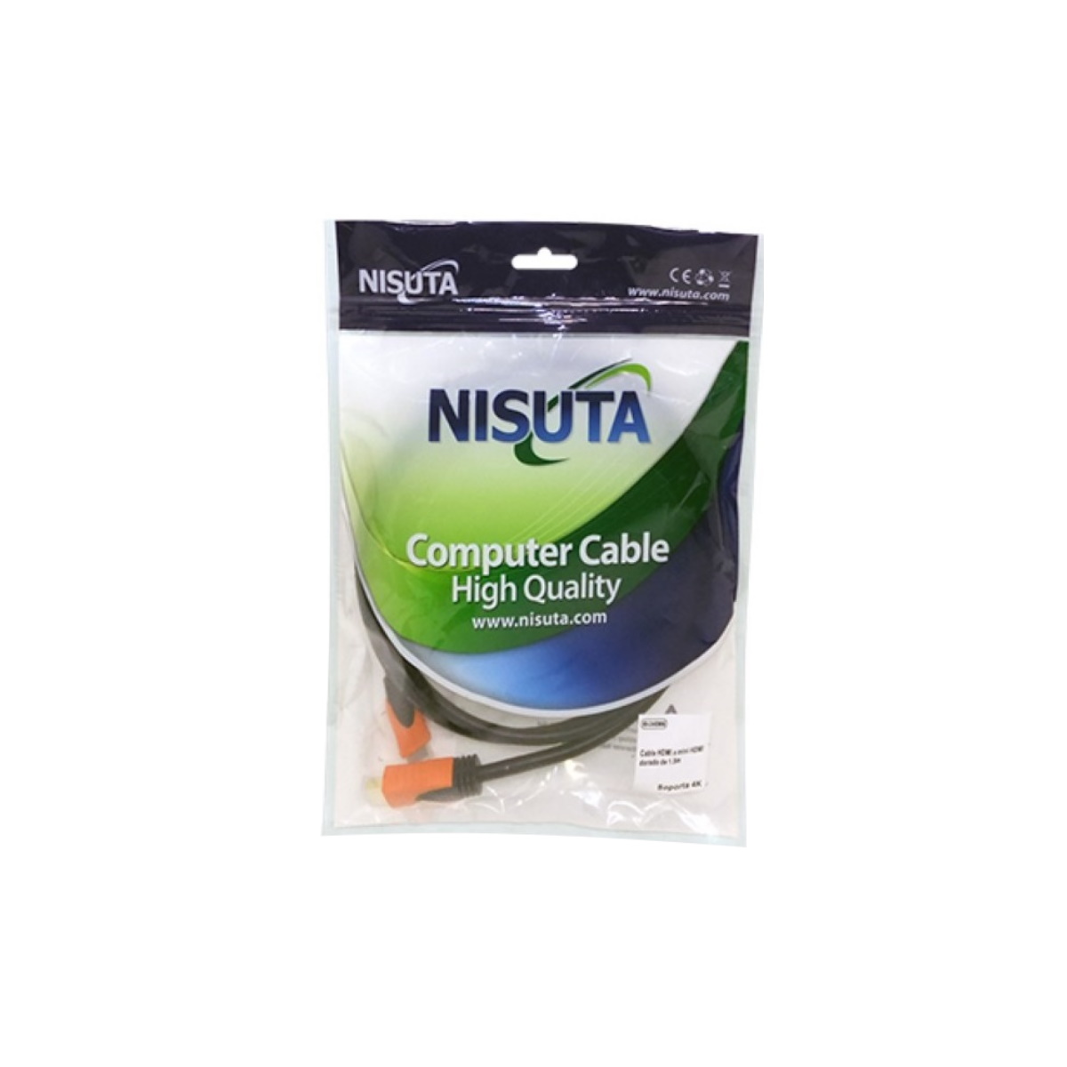 Cable Minihdmi A Hdmi 4k V1.4 1.5m Nisuta