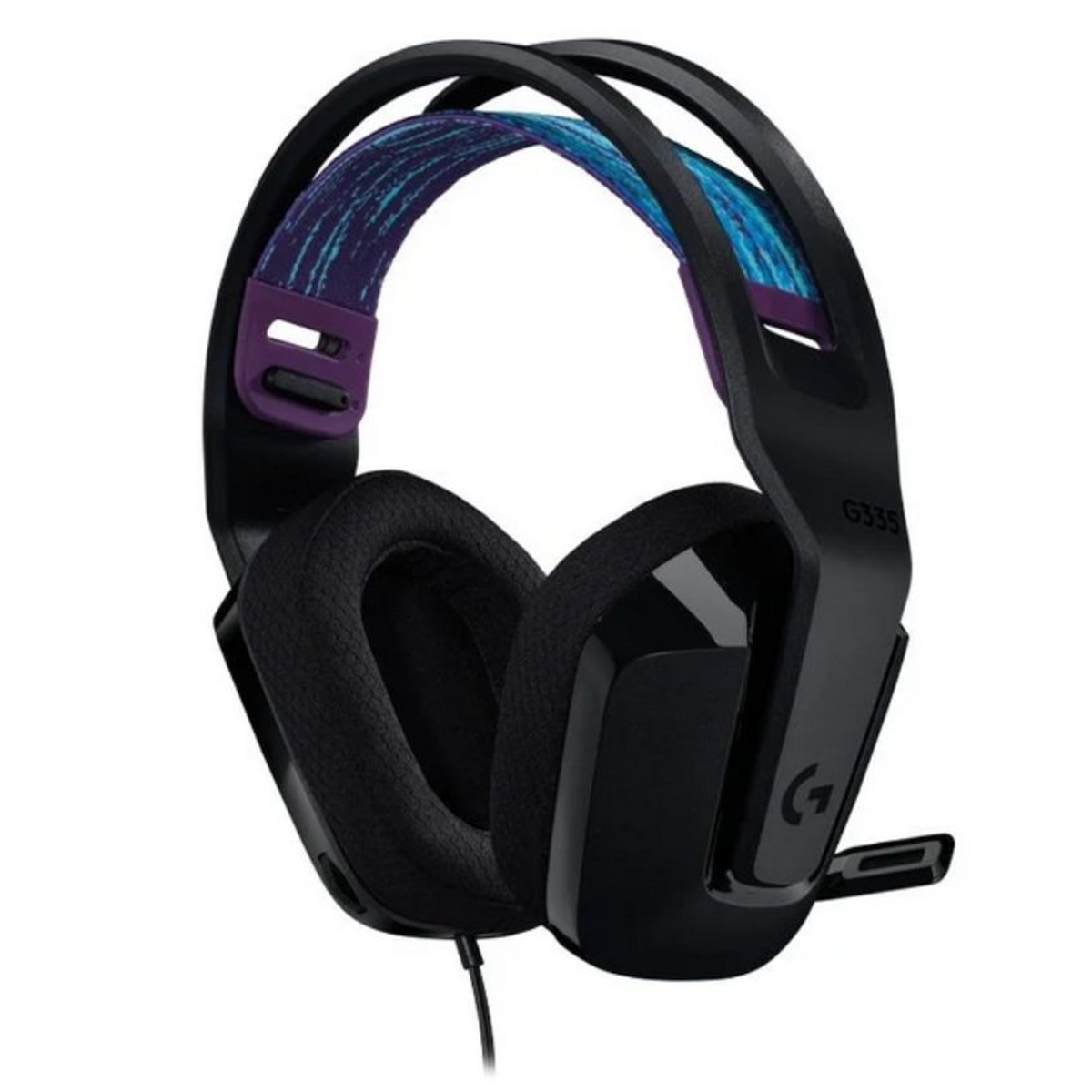 Auriculares Gamer Cable Vincha G335 Negro Logitech