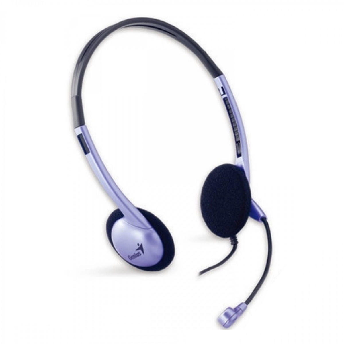 Auriculares Pc Cable Vincha Hs-02b Negro Genius