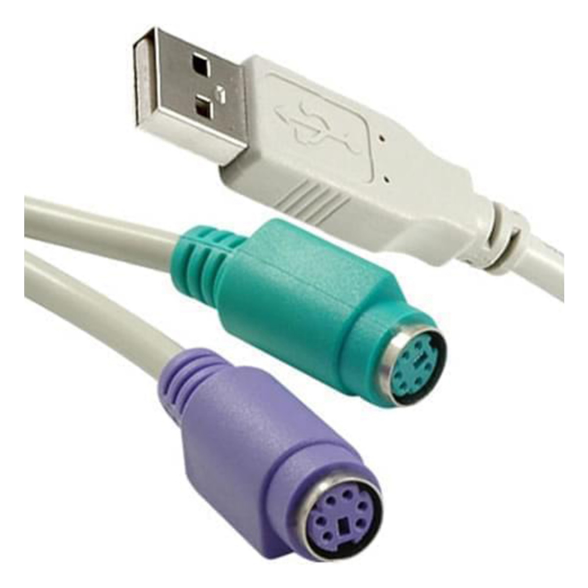 Adaptador Usb M A Ps2 H Teclado-mouse