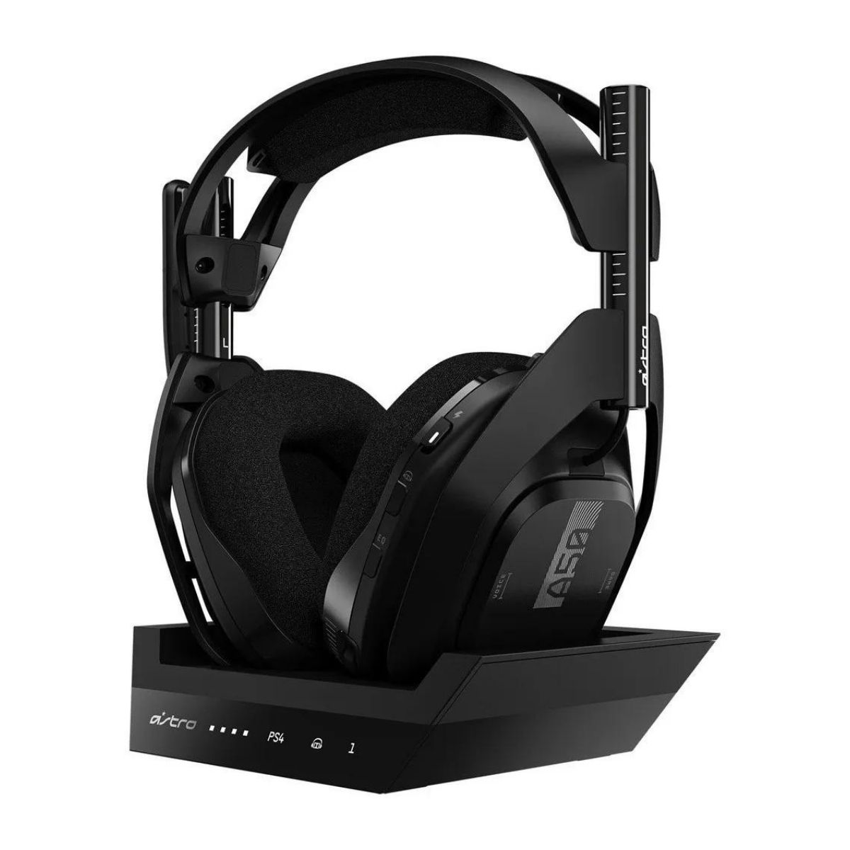 Auriculares Gamer Inalambrico A50 Black + Base PS4 PS5 Logitech