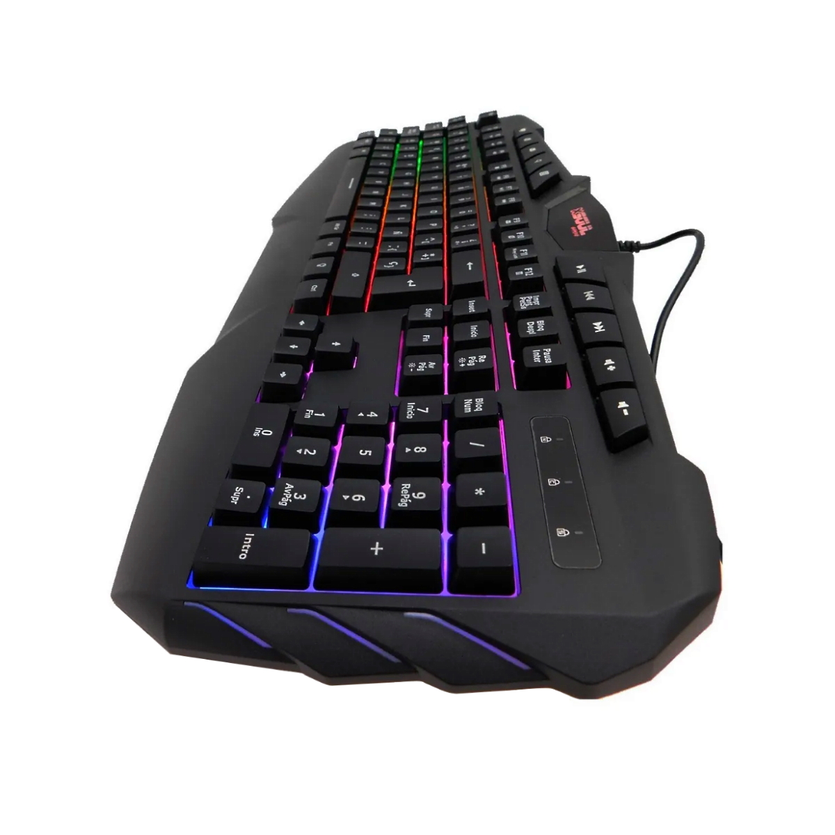 Teclado Multifuncion Gamer USB RGB XK700 Soul