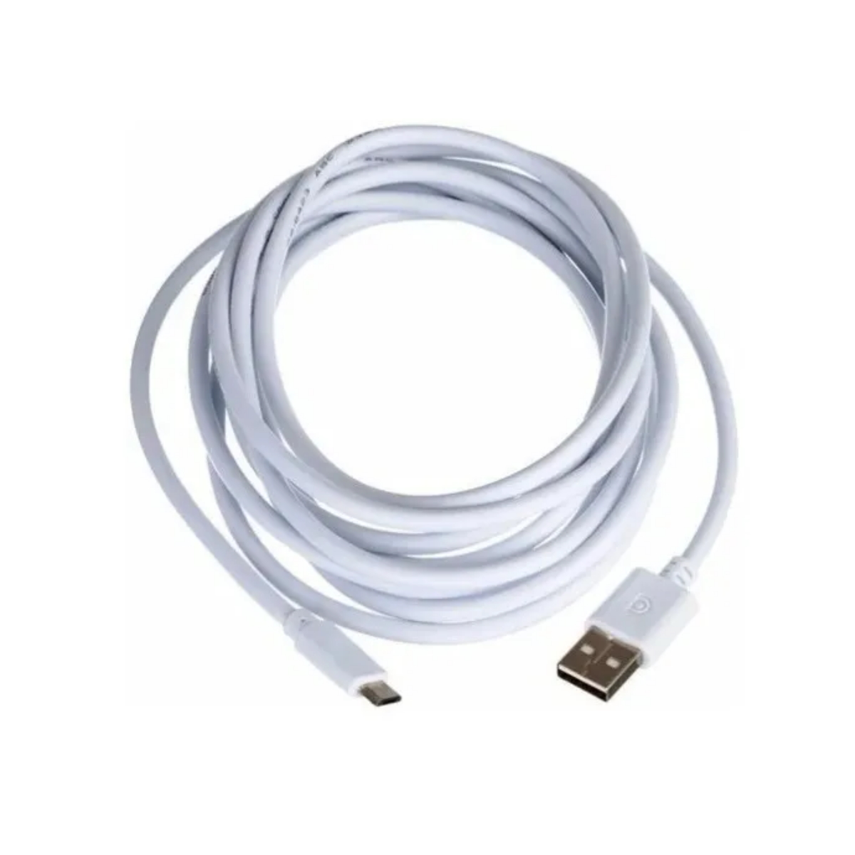 Cable MicroUSB a USB 2m 2.0 Blanco Noga