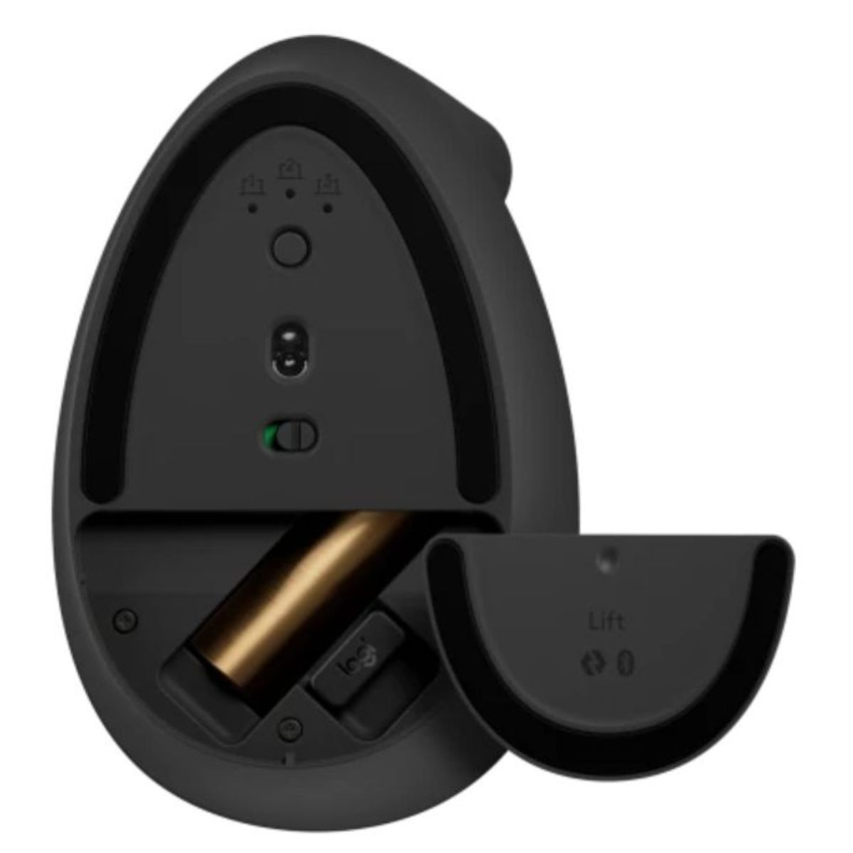 Mouse Lift Vertical Inalambrico Negro Logitech