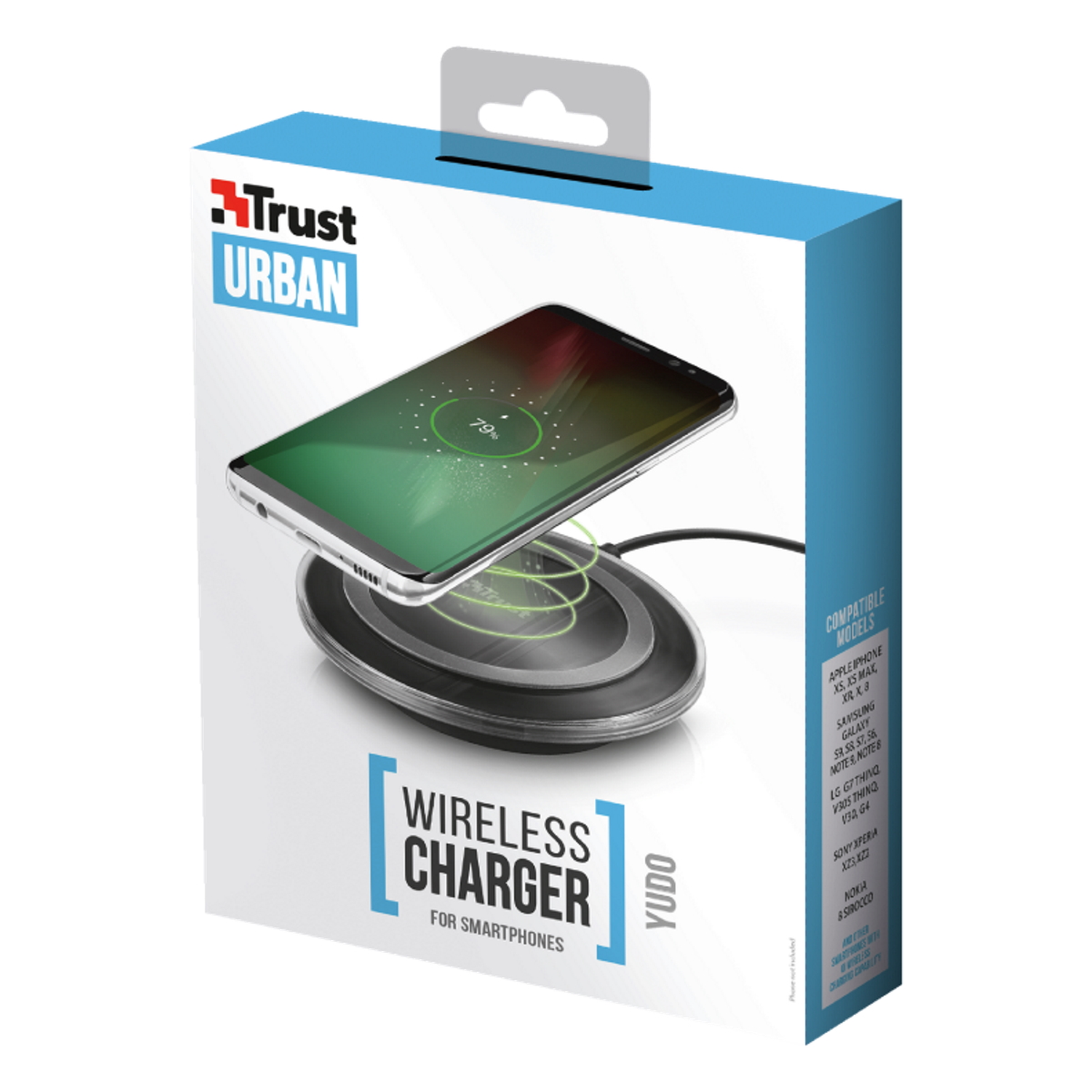 Cargador Inalambrico Celular Yudo Trust