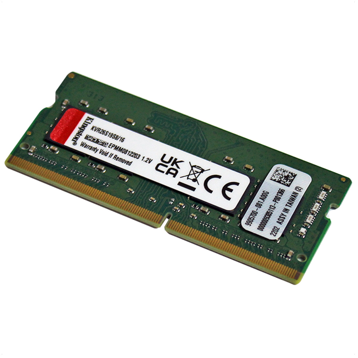 Memoria Ram Notebook Sodimm DDR4 16Gb 2666Mhz Kingston
