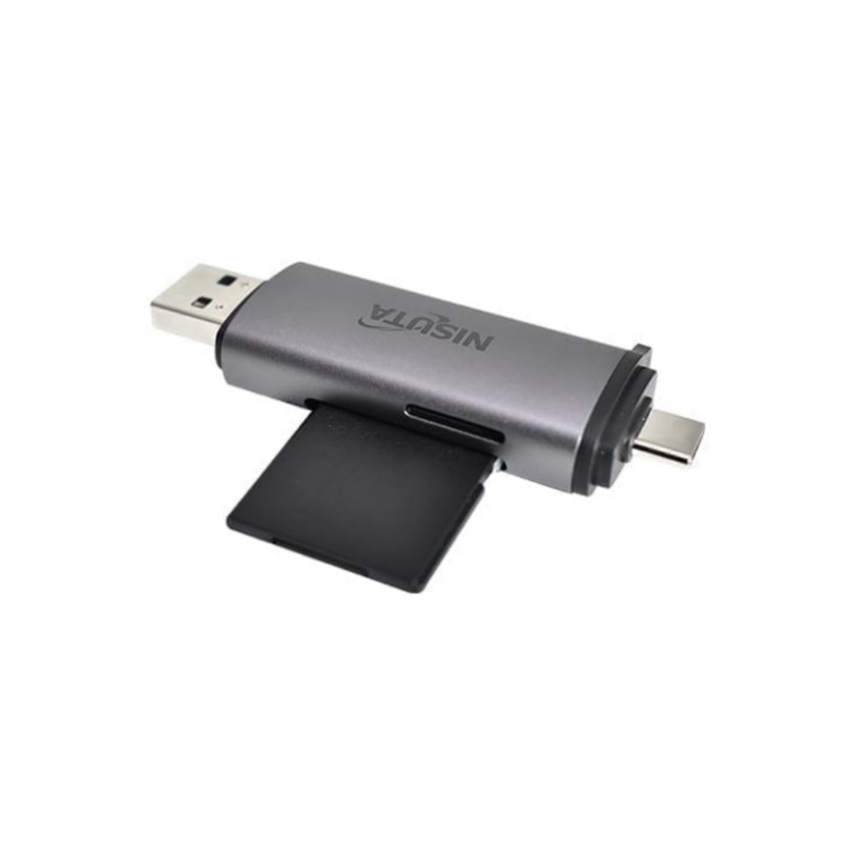 Lector De Memorias USB C y USB 3.0 Ns-Cruc3 Nisuta