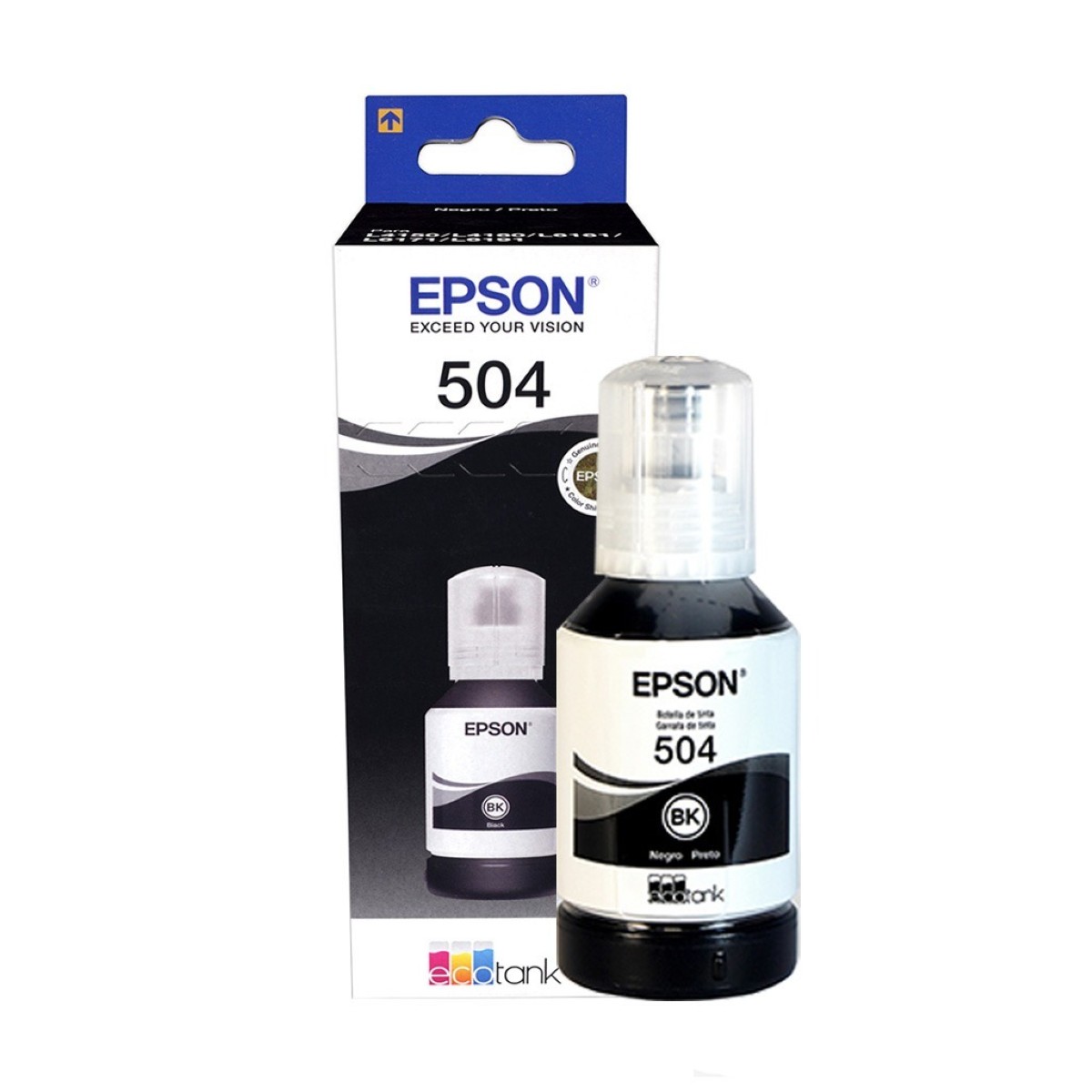 Tinta Epson L4150 504 Ecotank Negro Original