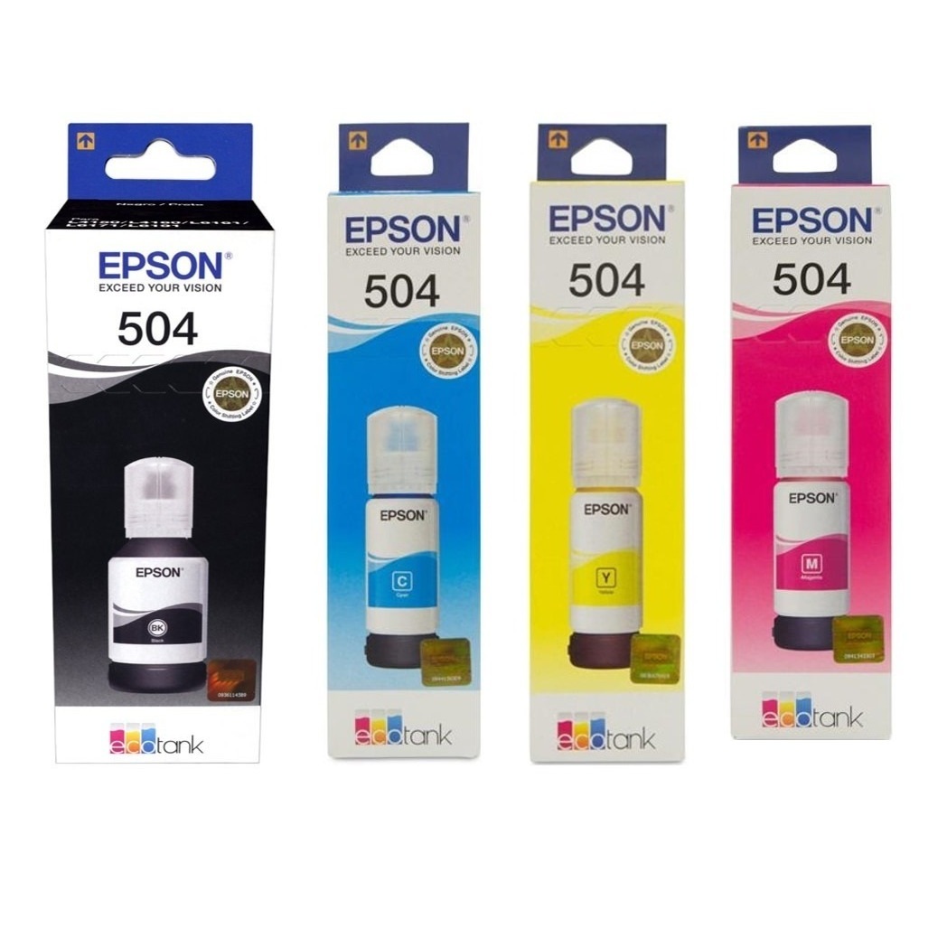 Tinta Epson L4150 504 Ecotank Negro Original