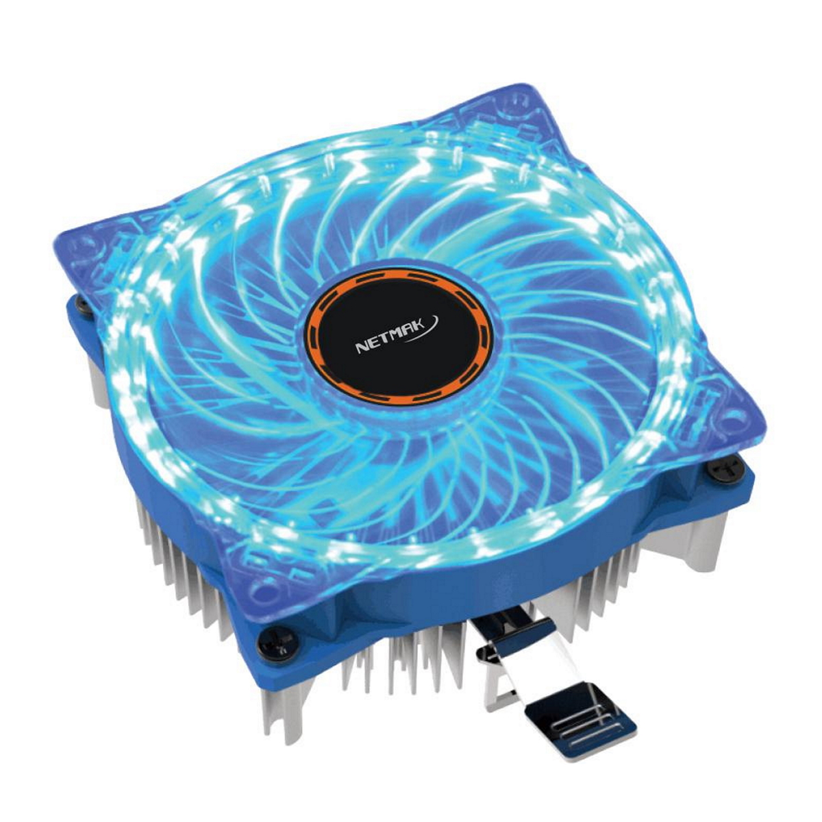 Cooler CPU 90x90mm Led Azul Netmak
