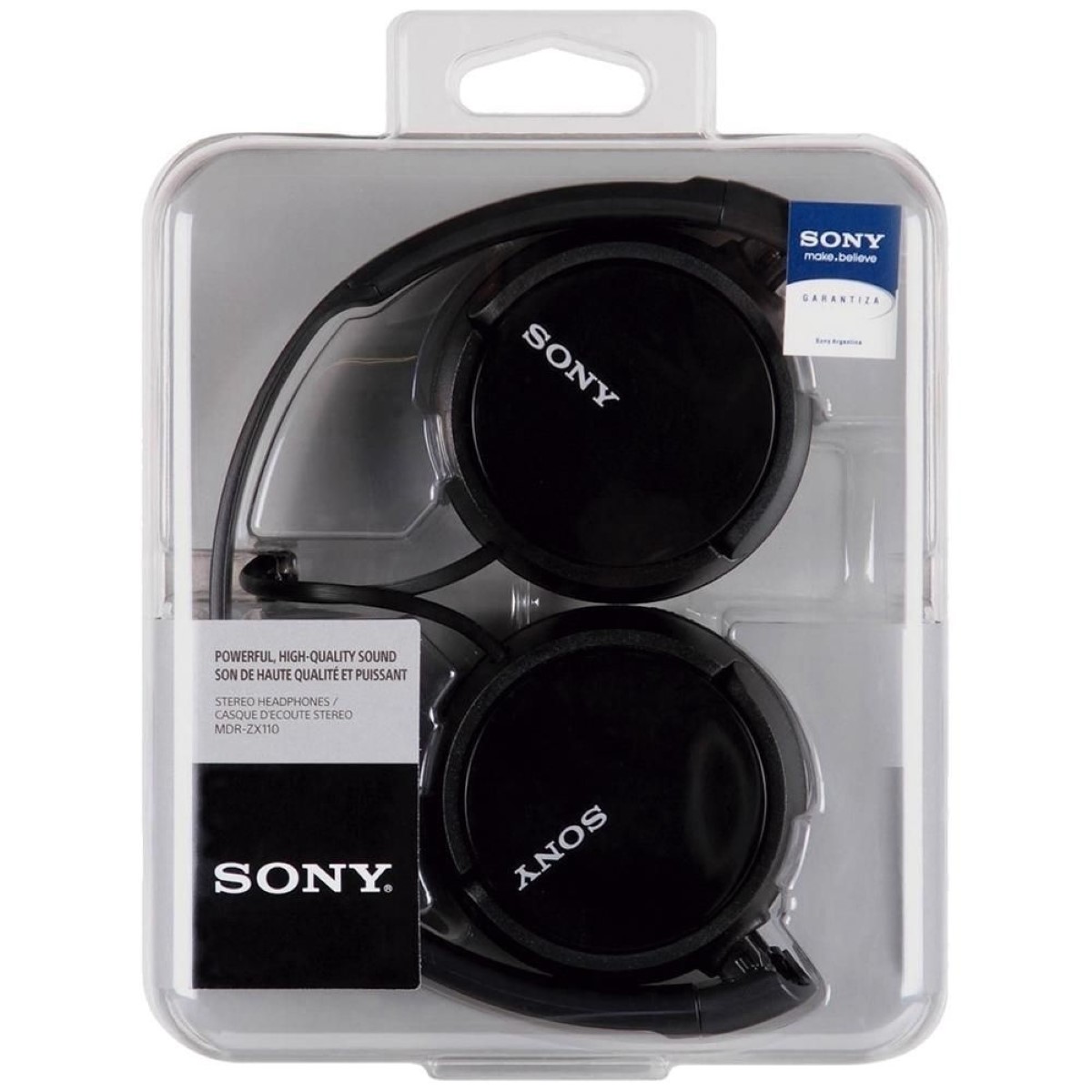 Auriculares Vincha Mdr-zx110 Negro Sony