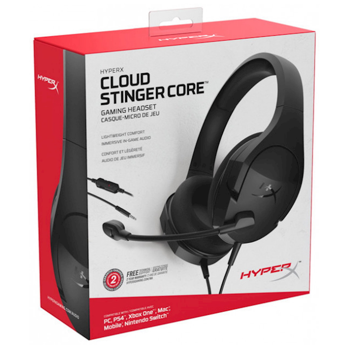 Auriculares Gamer Cloud Stinger Core Gaming Headset PC Hyperx