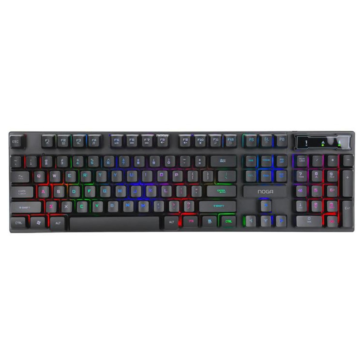 Kit Teclado Mouse Auriculares Gamer NKB-407 Noga