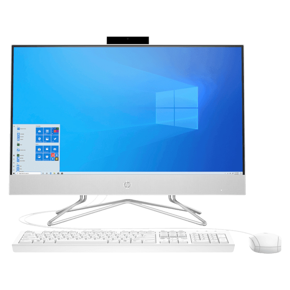Pc All in one AIO HP 24-dd0017la Ryzen 3 3250U- 4GB-HDD 1TB- SSD 256GB - 23,8