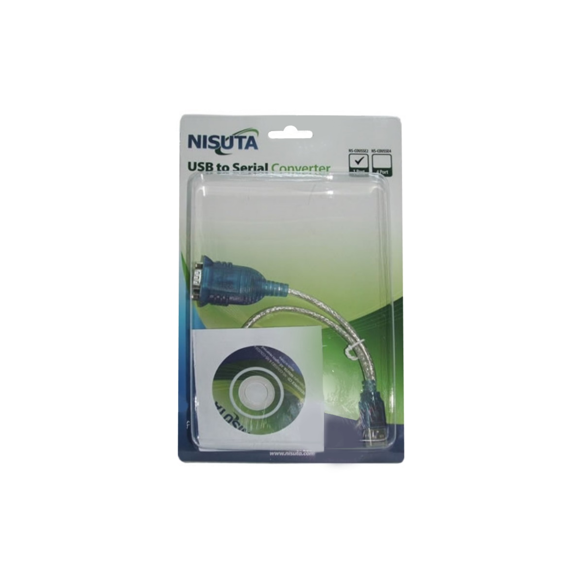 Conversor Usb / Serie Db9 Macho Nisuta