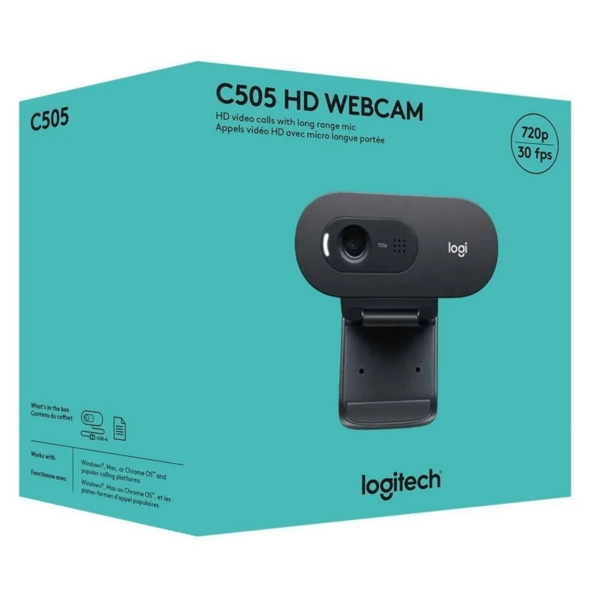 Webcam HD C505 Logitech
