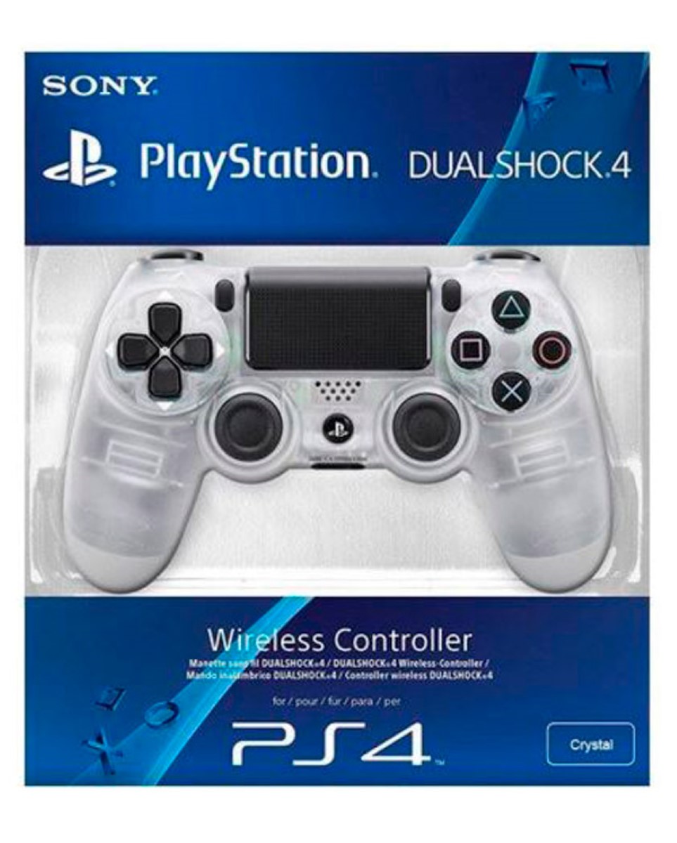 Joystick PS4 Original Transparente Sony