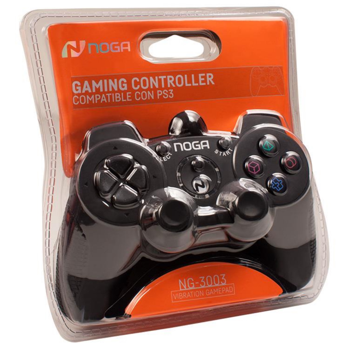 Joystick PS3 Cableado NG-3003 Negro Noga