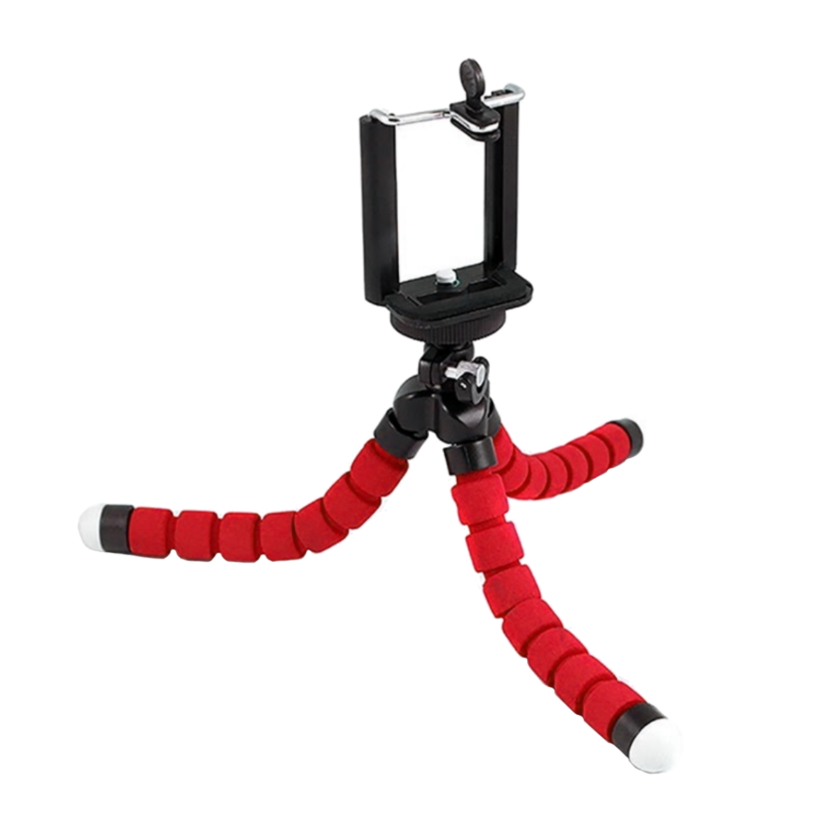 Tripode Flexible C/ Soporte Rojo Soul