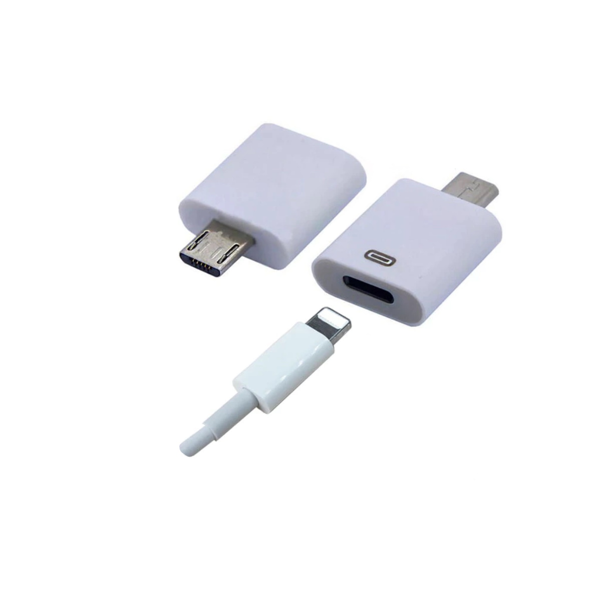 Adaptador MicroUSB Macho a Lightning Hembra