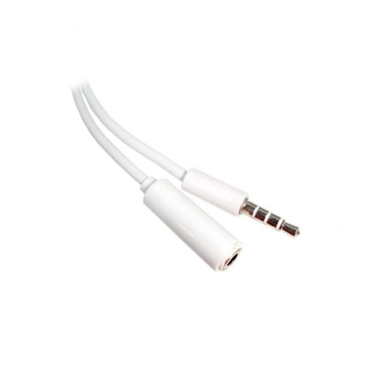 Cable Alargue Audio Auxiliar (4 Secciones) 1m Nisuta